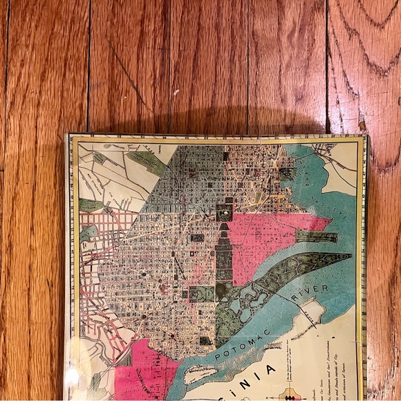 Washington DC decoupage tray 8x12. EUC - Picture 3 of 4